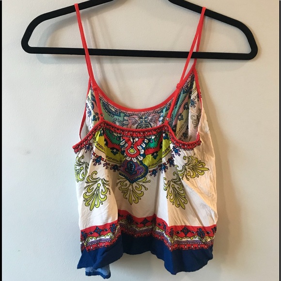 Multi color crop/ tank from South Moon Under - Picture 2 of 4